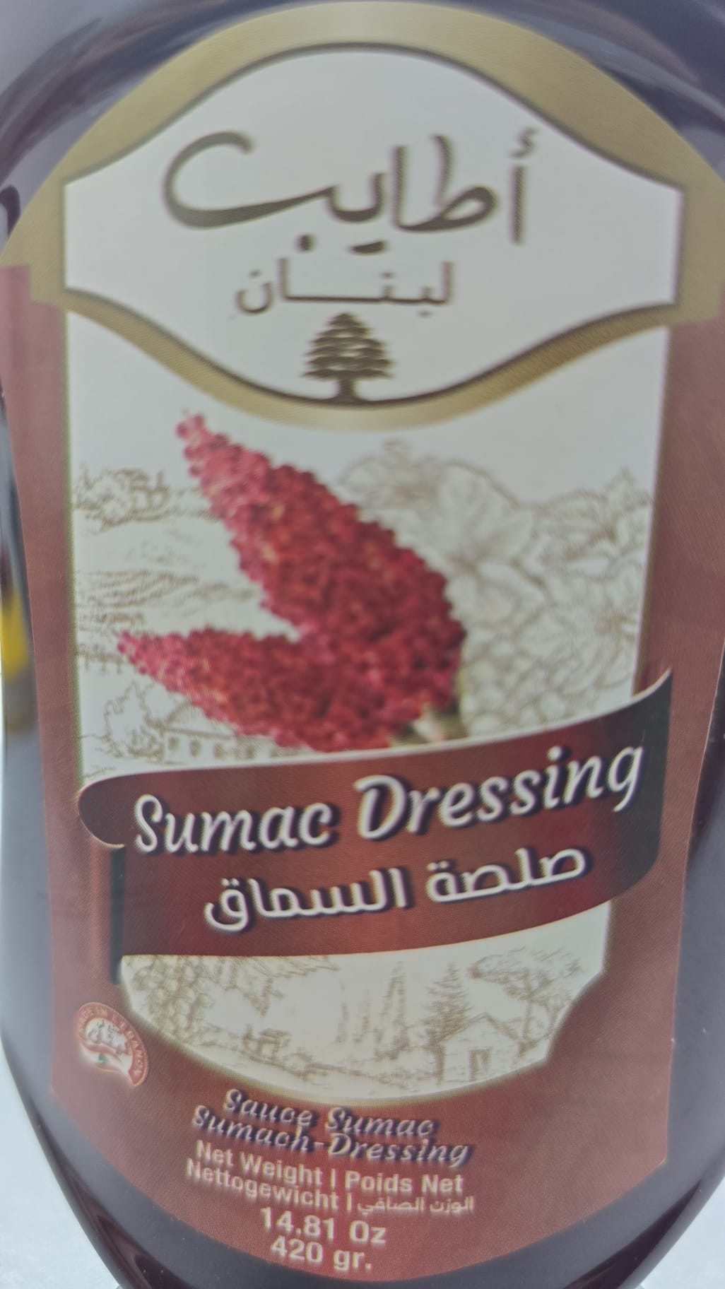 Sumac dressing 1*325ml (1*440gr)