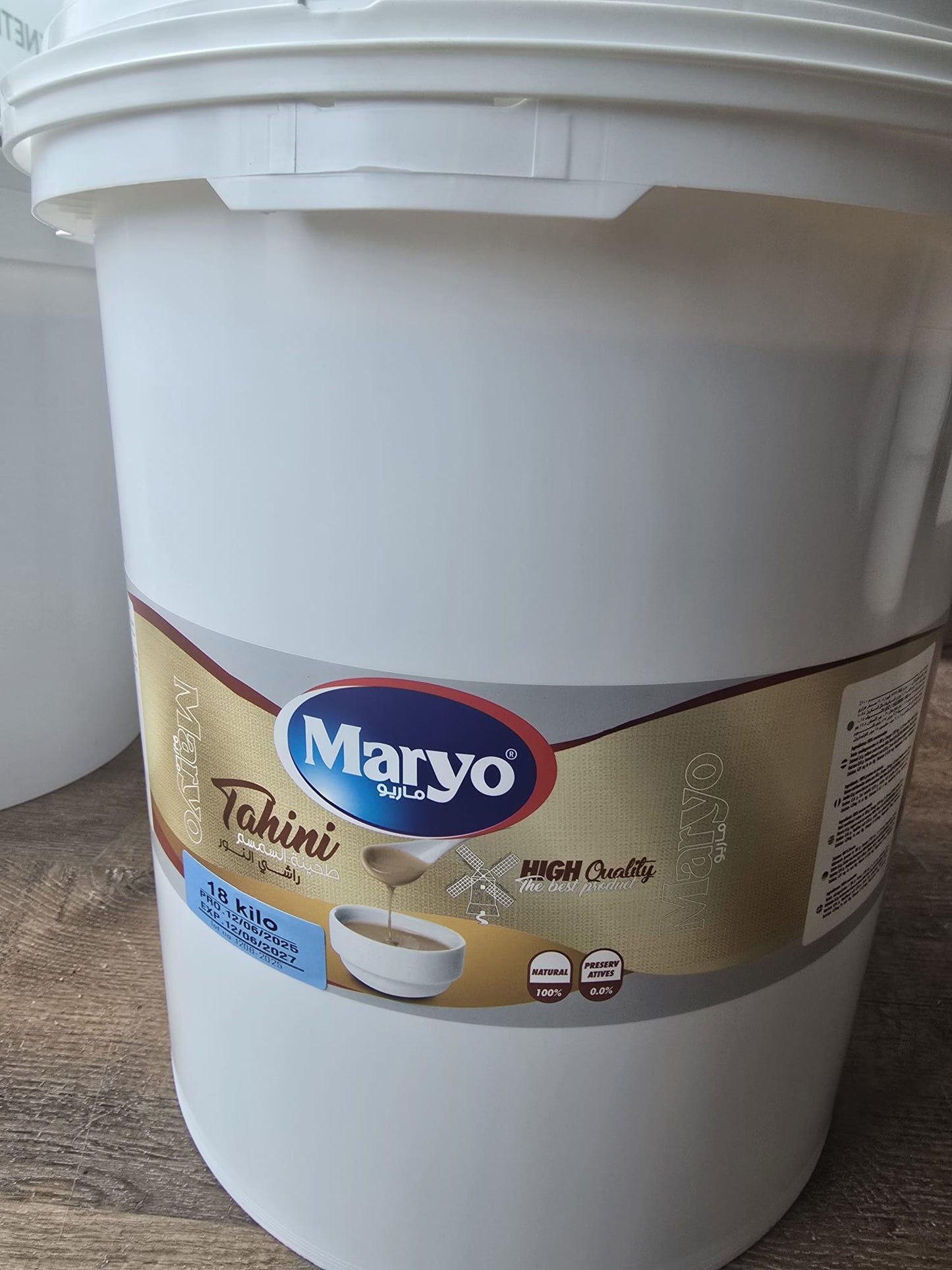 Tahini 18 kg Maryo