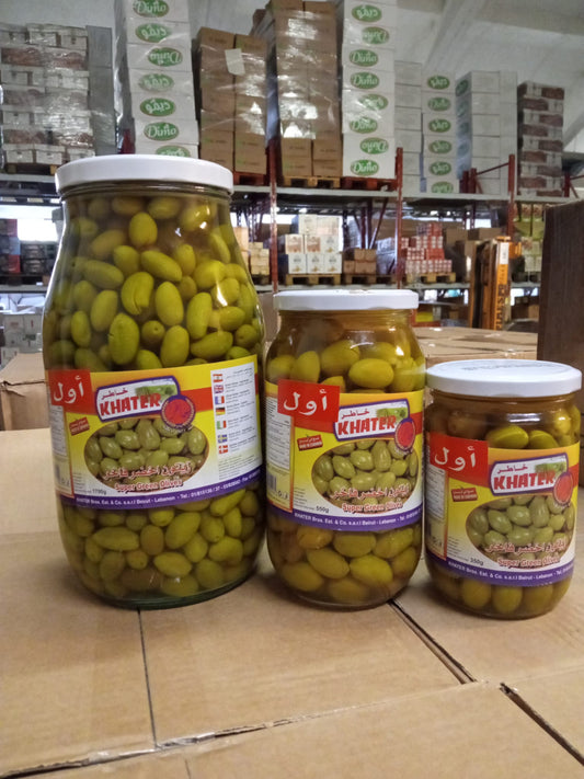 Green Olives (12*800 grm) Khater